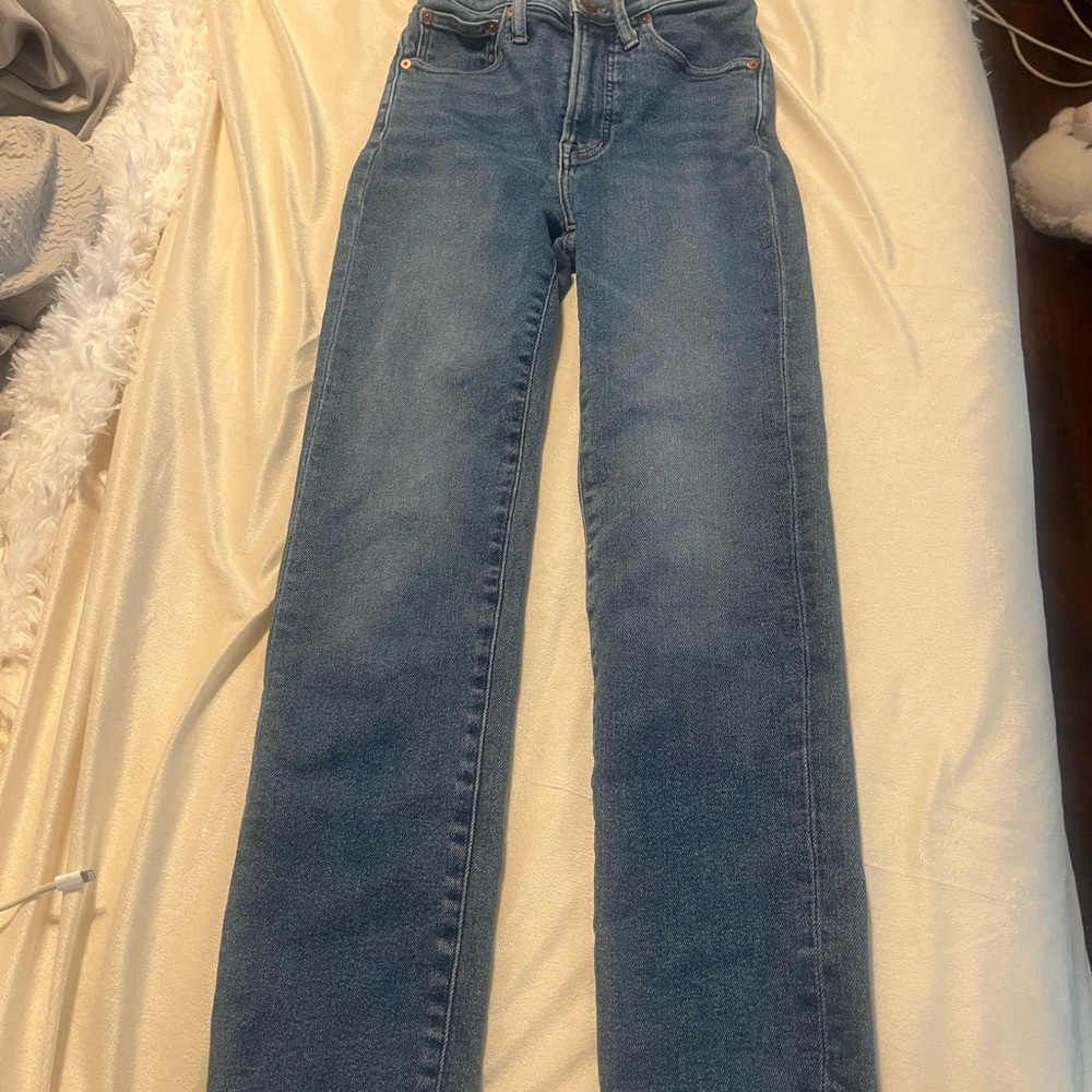 Madewell Women's Straight Leg Jeans - Blue